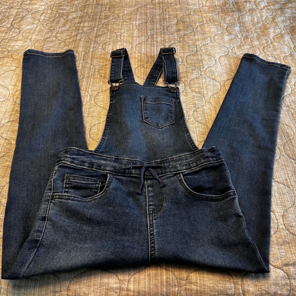 Cat & Jack - Ultimate Stretch Overalls - girls size Medium 7/8